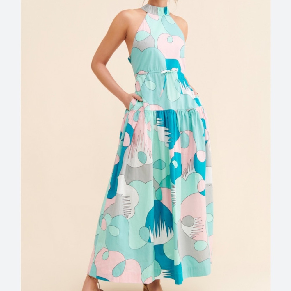 SWF revolve brand Crossback maxi dress​